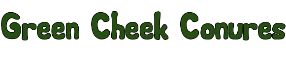 green cheek conure logo