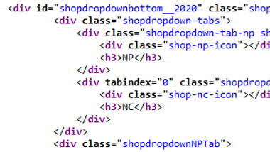 Image of source code.